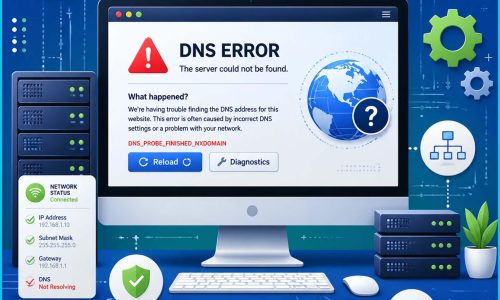 ارور DNS