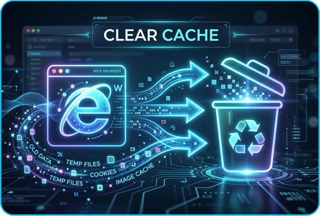 پاک کردن کش