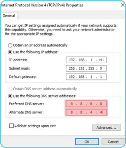 تغییر DNS